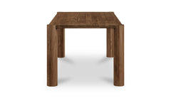 Post Walnut Small Dining Table - Ornate Home