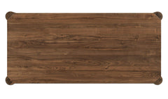 Post Walnut Small Dining Table - Ornate Home