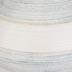 Potter Ivory Blue Striped Table Lamp - Ornate Home