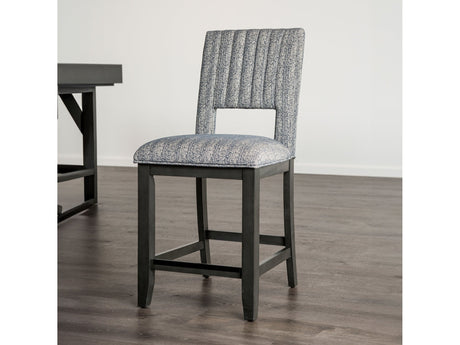 Potton Bluish Gray Counter Ht. Chair (Set of 2) - Ornate Home