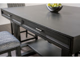 Potton Gray Counter Ht. Table - Ornate Home