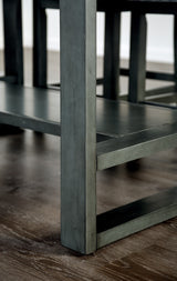 Potton Gray Counter Ht. Table - Ornate Home