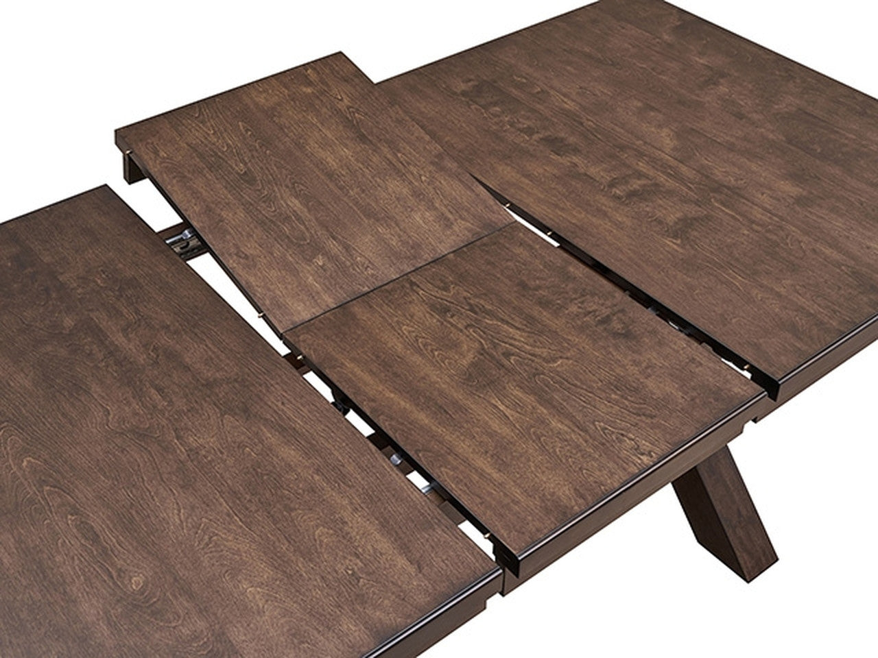 Pottsville Black/Natural 7 Pc. Dining Set - Ornate Home