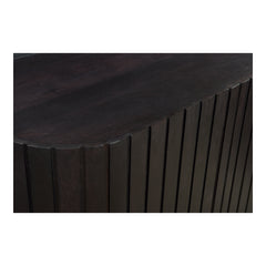 Povera Black 4 Door Sideboard - Ornate Home
