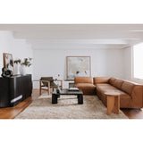 Povera Black 4 Door Sideboard - Ornate Home