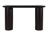 Povera Black Console Table - Ornate Home
