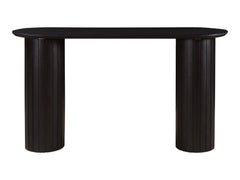 Povera Black Console Table - Ornate Home