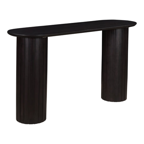 Povera Black Console Table - Ornate Home