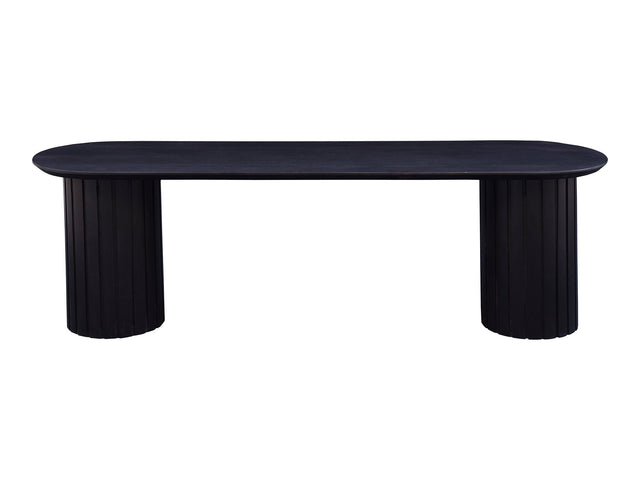 Povera Black Dining Bench - Ornate Home