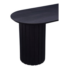 Povera Black Dining Bench - Ornate Home