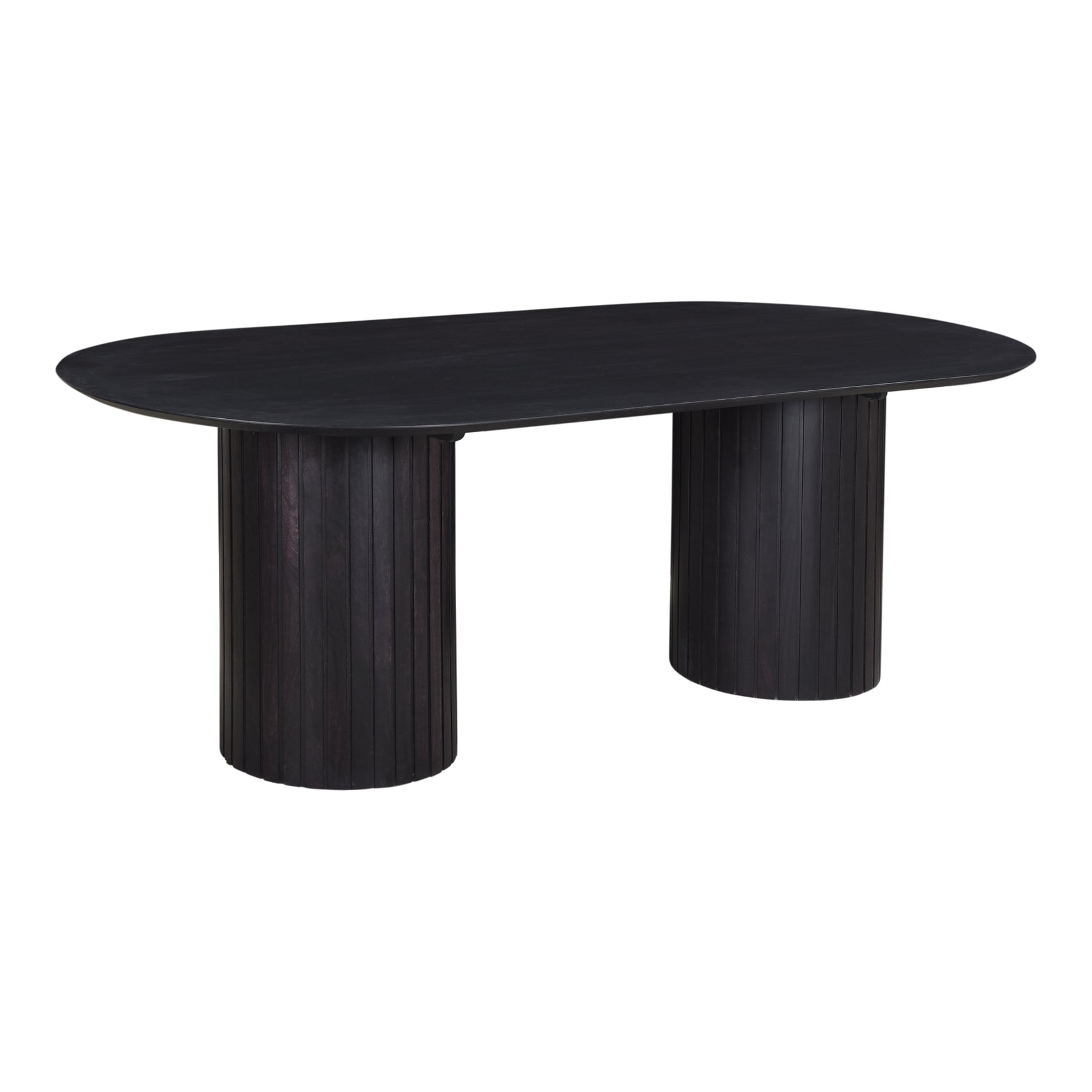 Povera Black Dining Table - Ornate Home