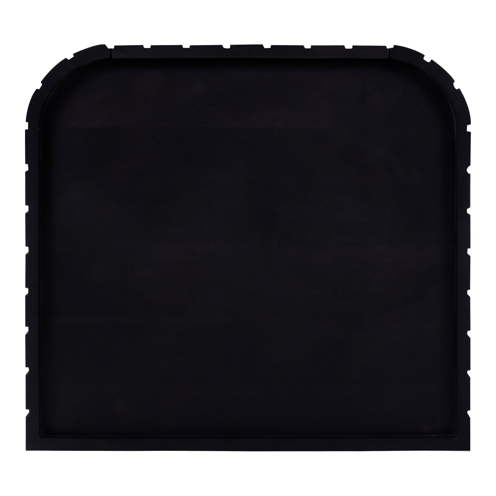 Povera Black Nightstand - Ornate Home