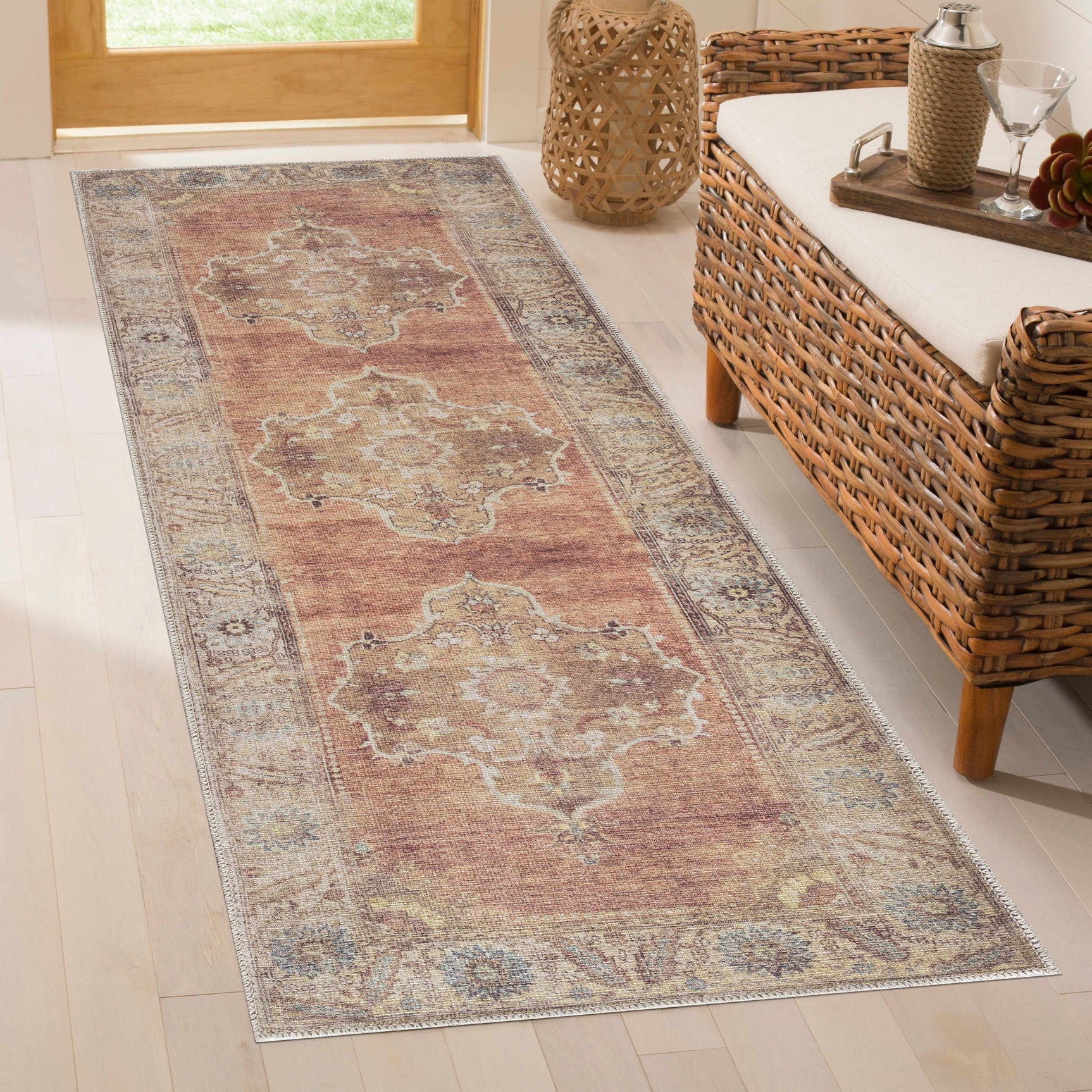 Powhatan Washable Area Rug - Ornate Home