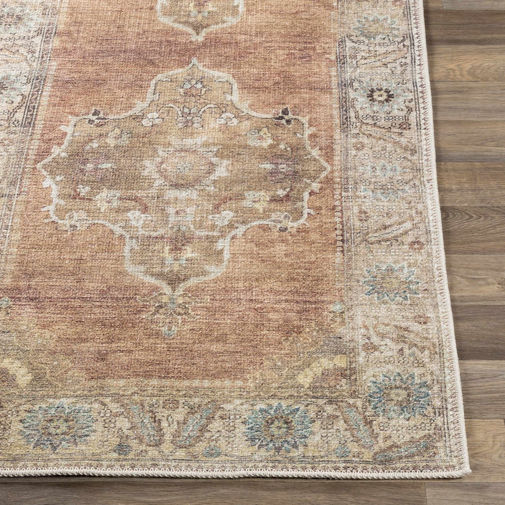 Powhatan Washable Thin Rug - Ornate Home