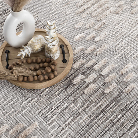 Poydras High-Low Rustic Rug - Ornate Home