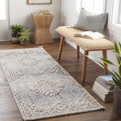 Poydras High-Low Rustic Rug - Ornate Home