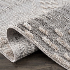 Poydras High-Low Rustic Rug - Ornate Home