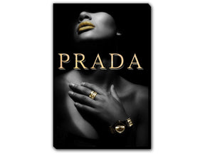 Prada Gloss Canvas Wall Art - Ornate Home