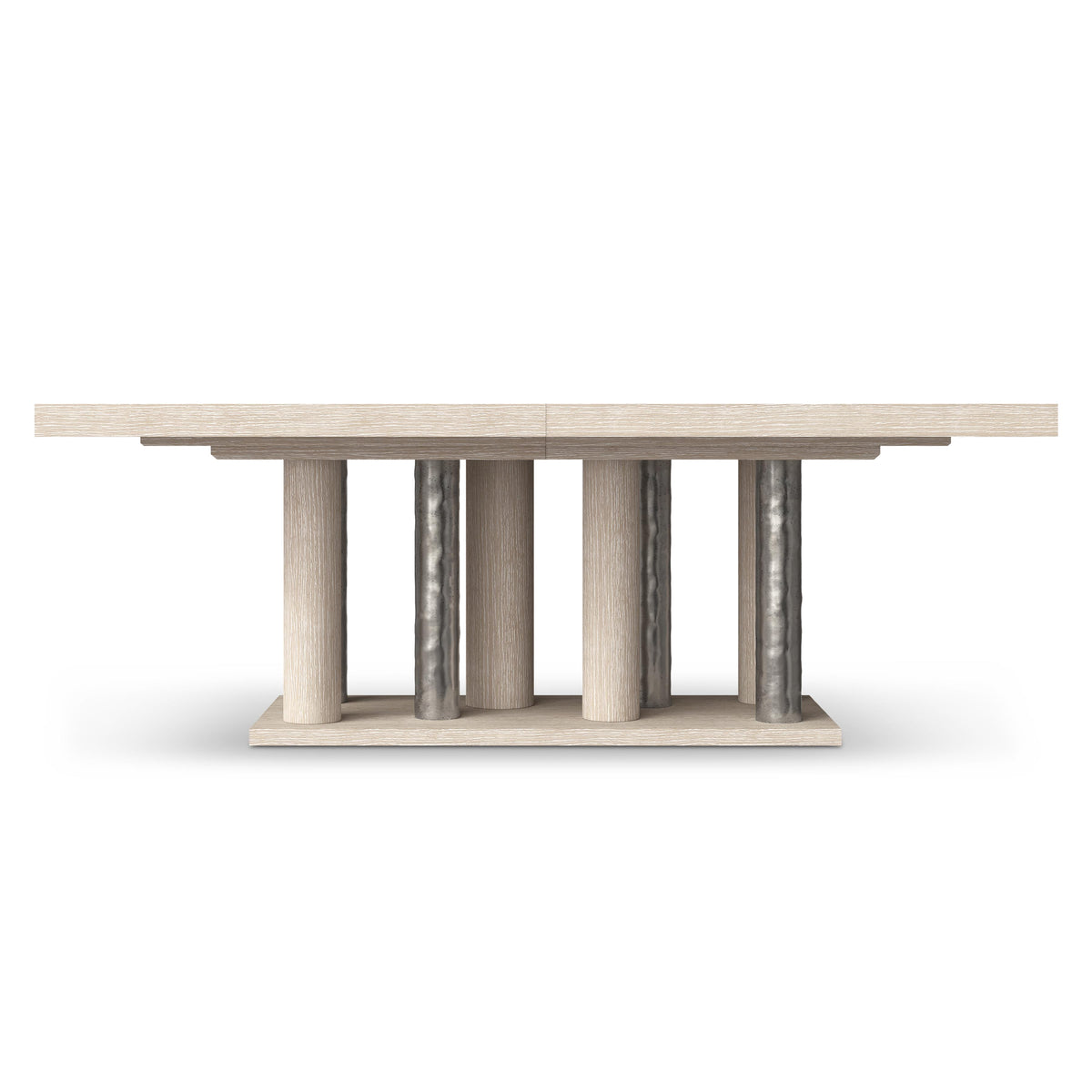 Prado Bright Graphite Dining Table - Ornate Home