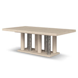 Prado Bright Graphite Dining Table - Ornate Home
