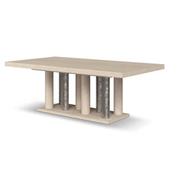 Prado Bright Graphite Dining Table - Ornate Home