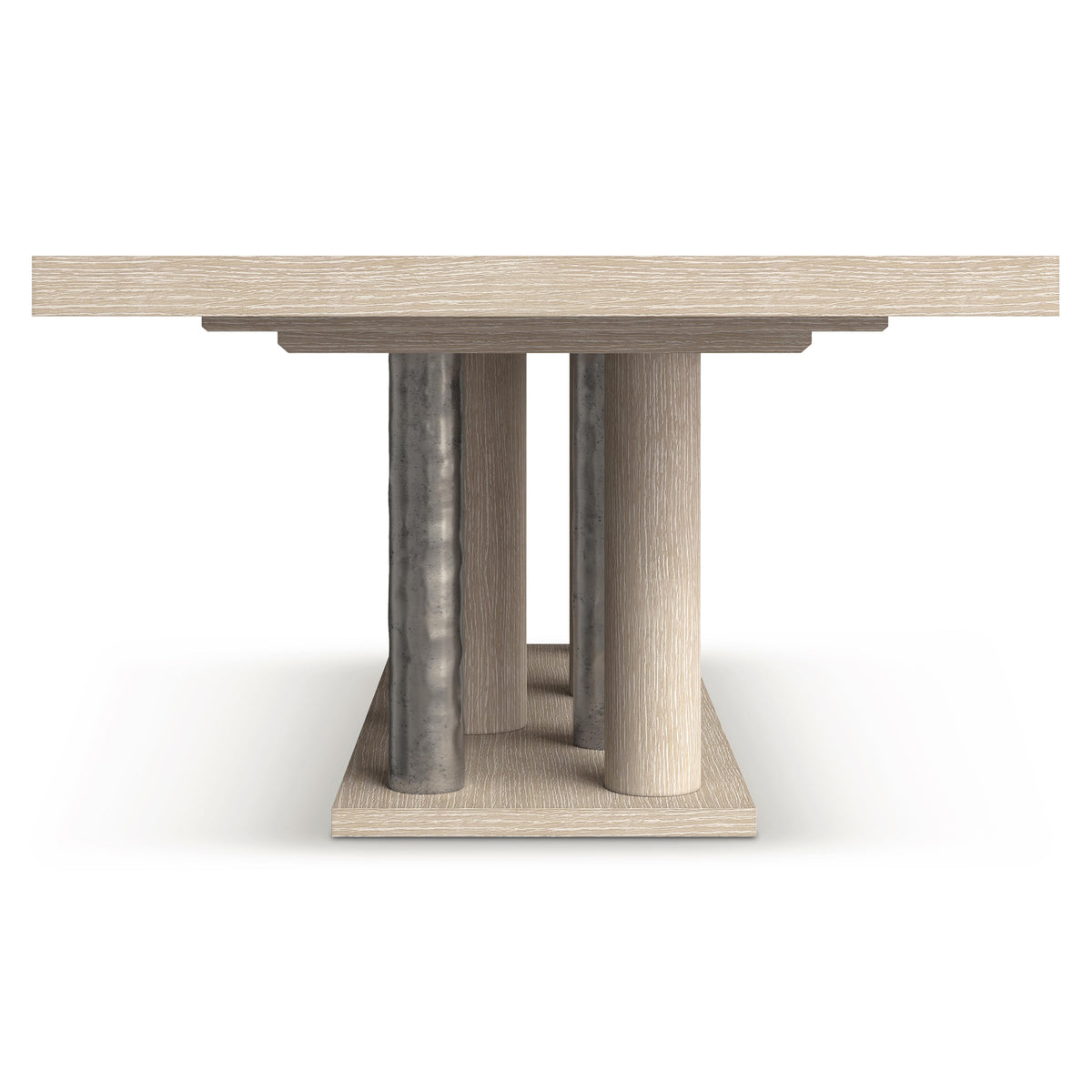 Prado Bright Graphite Dining Table - Ornate Home