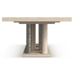 Prado Bright Graphite Dining Table - Ornate Home