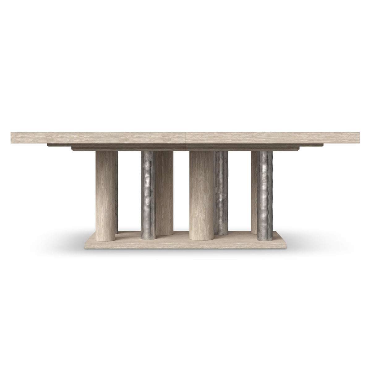Prado Bright Graphite Dining Table - Ornate Home