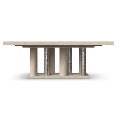 Prado Bright Graphite Dining Table - Ornate Home