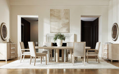 Prado Bright Graphite Dining Table - Ornate Home