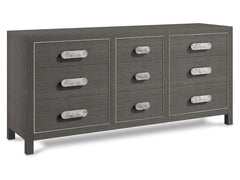 Prado Bright Graphite/Porcini Dresser - Ornate Home