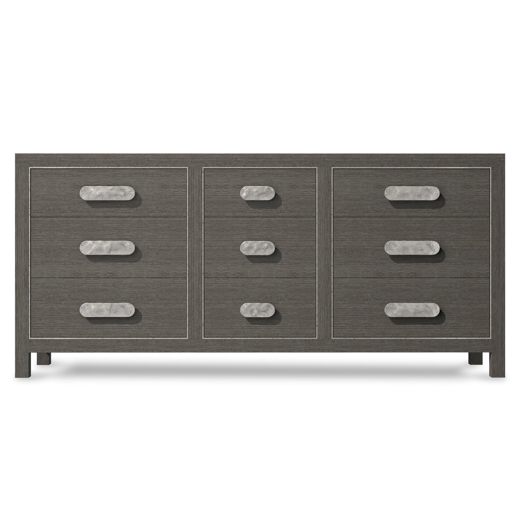 Prado Bright Graphite/Porcini Dresser - Ornate Home