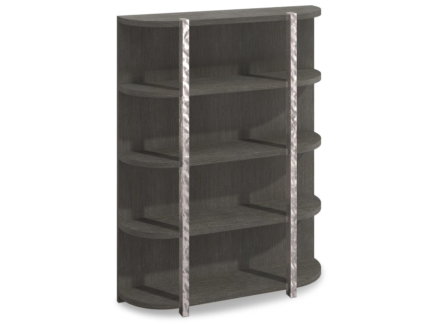 Prado Bright Graphite/Porcini Etagere - Ornate Home