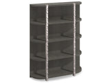 Prado Bright Graphite/Porcini Etagere - Ornate Home