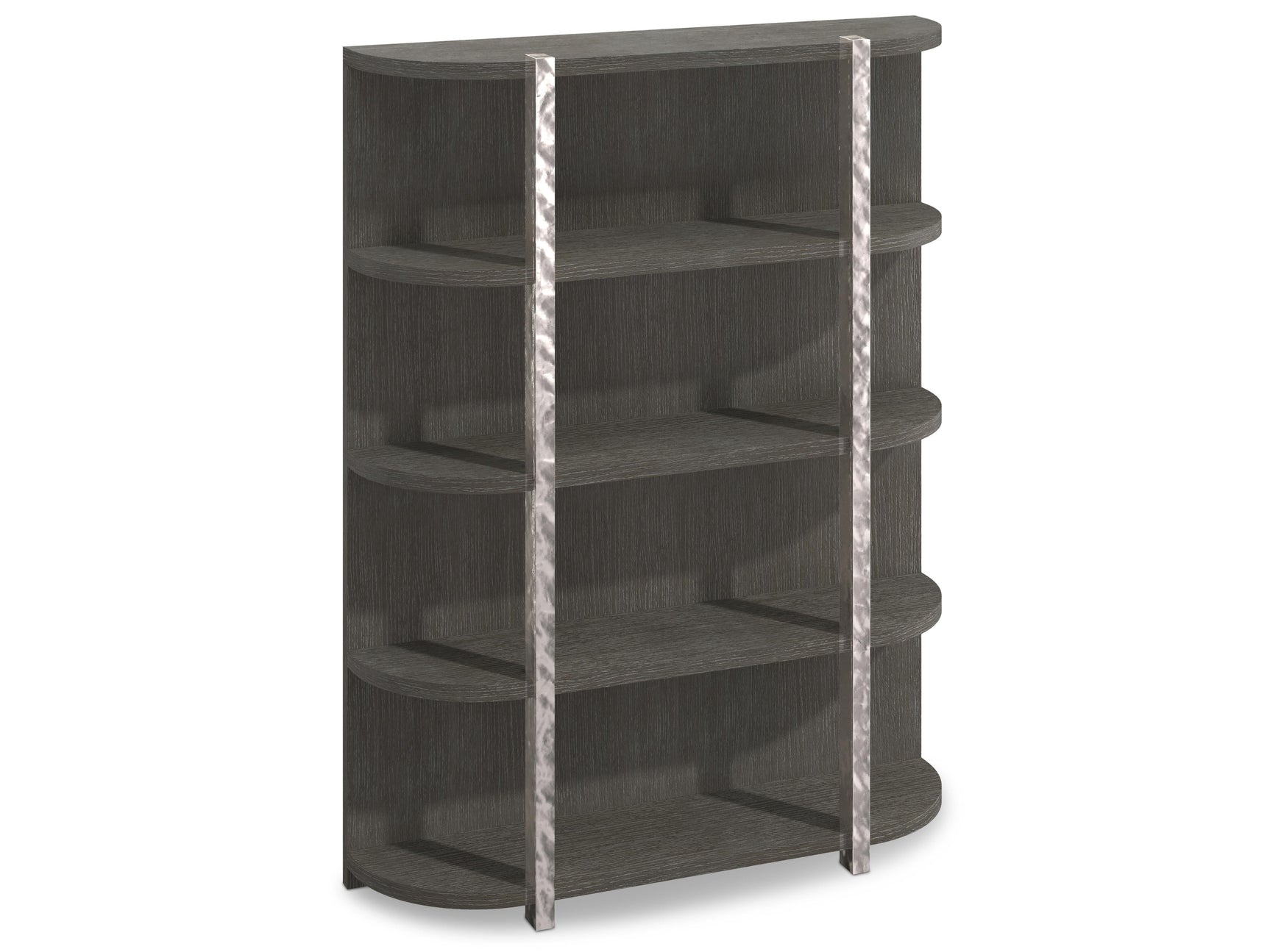 Prado Bright Graphite/Porcini Etagere - Ornate Home