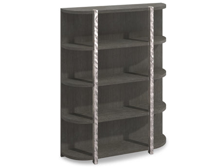 Prado Bright Graphite/Porcini Etagere - Ornate Home