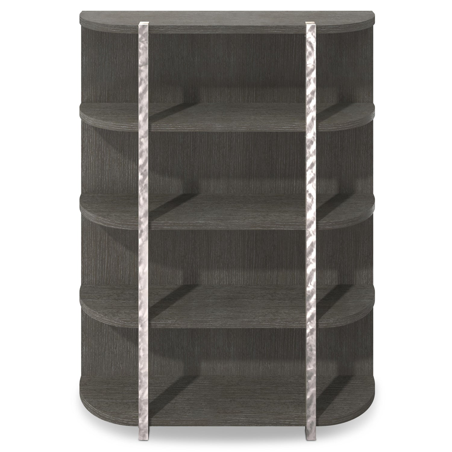 Prado Bright Graphite/Porcini Etagere - Ornate Home