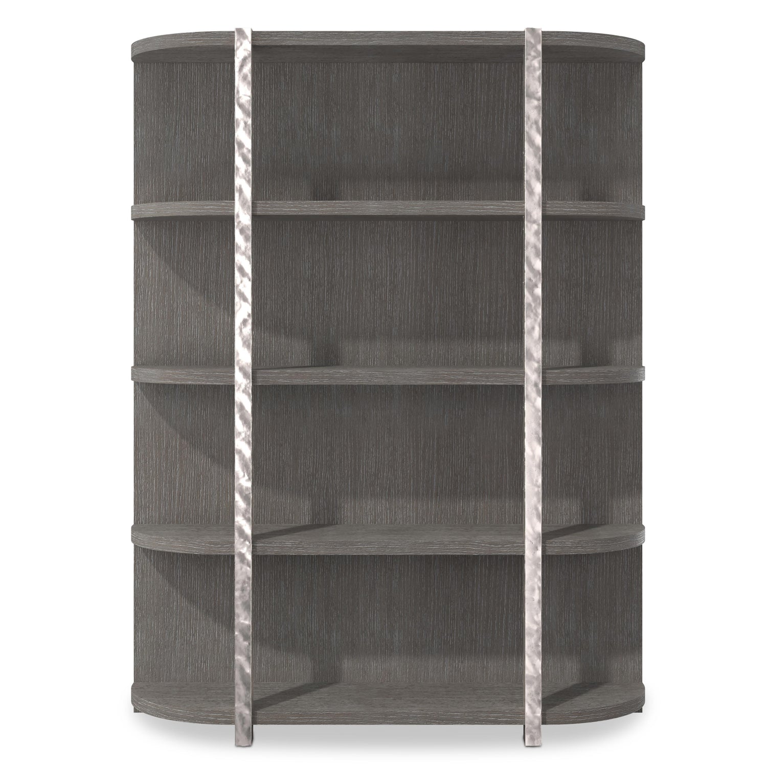 Prado Bright Graphite/Porcini Etagere - Ornate Home