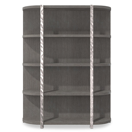 Prado Bright Graphite/Porcini Etagere - Ornate Home