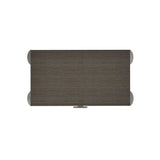 Prado Bright Graphite/Porcini Nightstand - Ornate Home