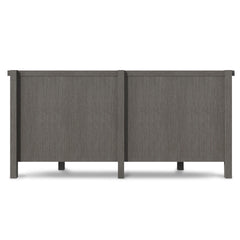 Prado Bright Graphite/Porcini Sideboard - Ornate Home