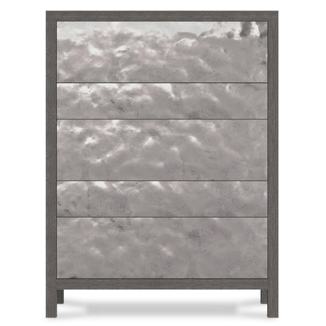 Prado Bright Graphite/Porcini Tall Drawer Chest - Ornate Home