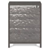 Prado Bright Graphite/Porcini Tall Drawer Chest - Ornate Home