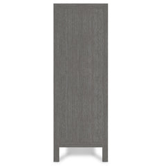 Prado Bright Graphite/Porcini Tall Drawer Chest - Ornate Home