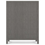 Prado Bright Graphite/Porcini Tall Drawer Chest - Ornate Home