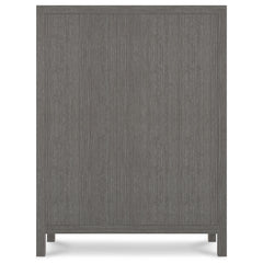 Prado Bright Graphite/Porcini Tall Drawer Chest - Ornate Home