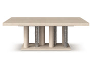 Prado Bright Graphite/Tawny Dining Table - Ornate Home