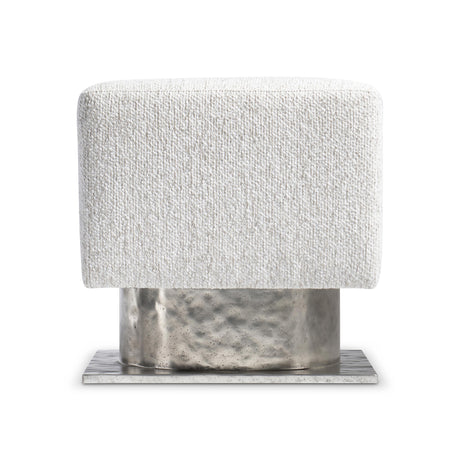 Prado Bright Graphite/White/Cream Bench - Ornate Home