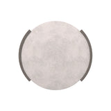 Prado Buff/Porcini Side Table - Ornate Home