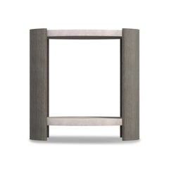 Prado Buff/Porcini Side Table - Ornate Home